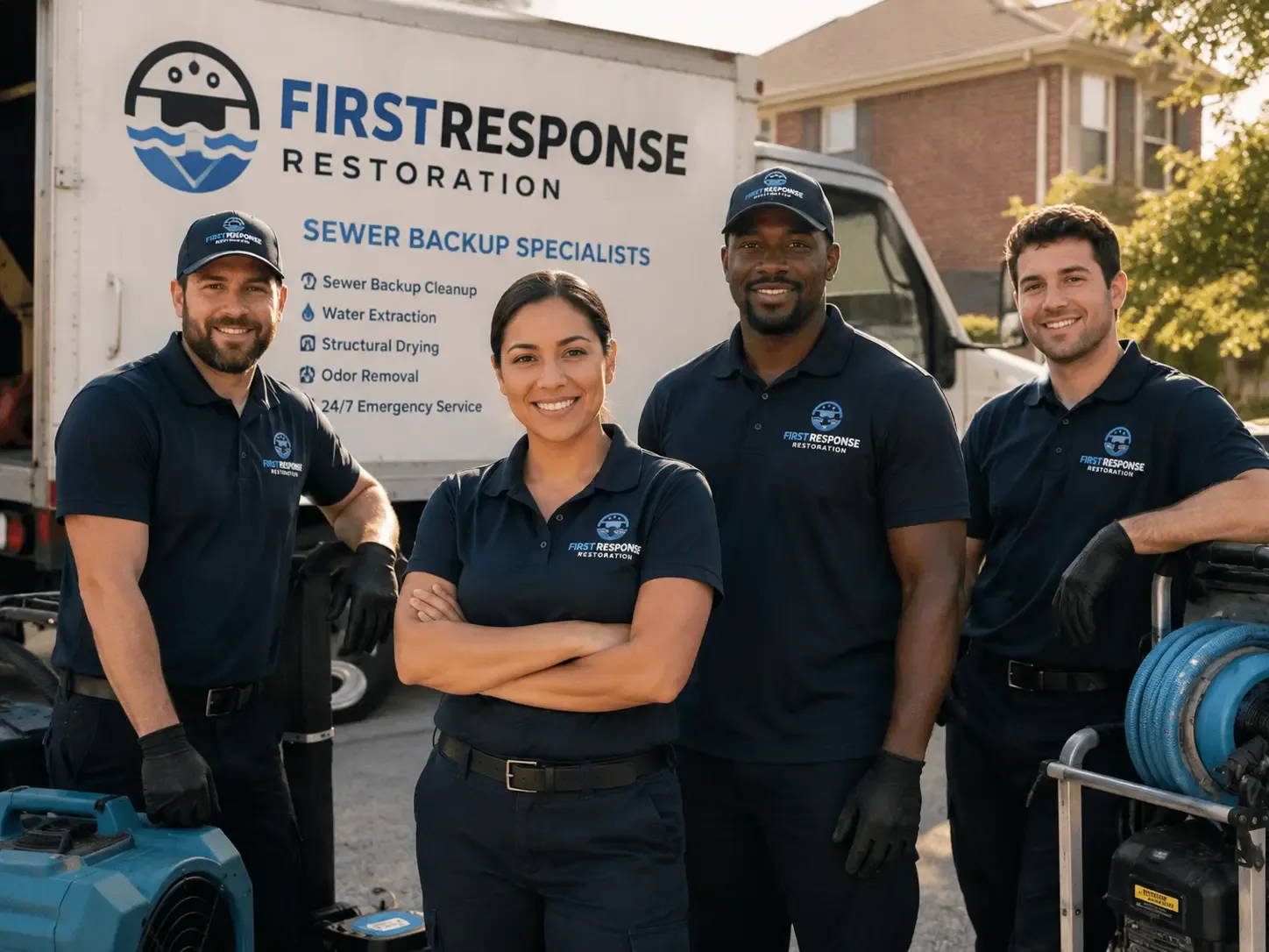 FirstResponse Restoration serving Marty, SD